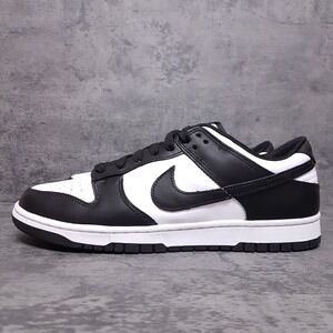 NIKE Dunk Low Retro Sneaker Shoes Mens Size 12‎ White Black Panda